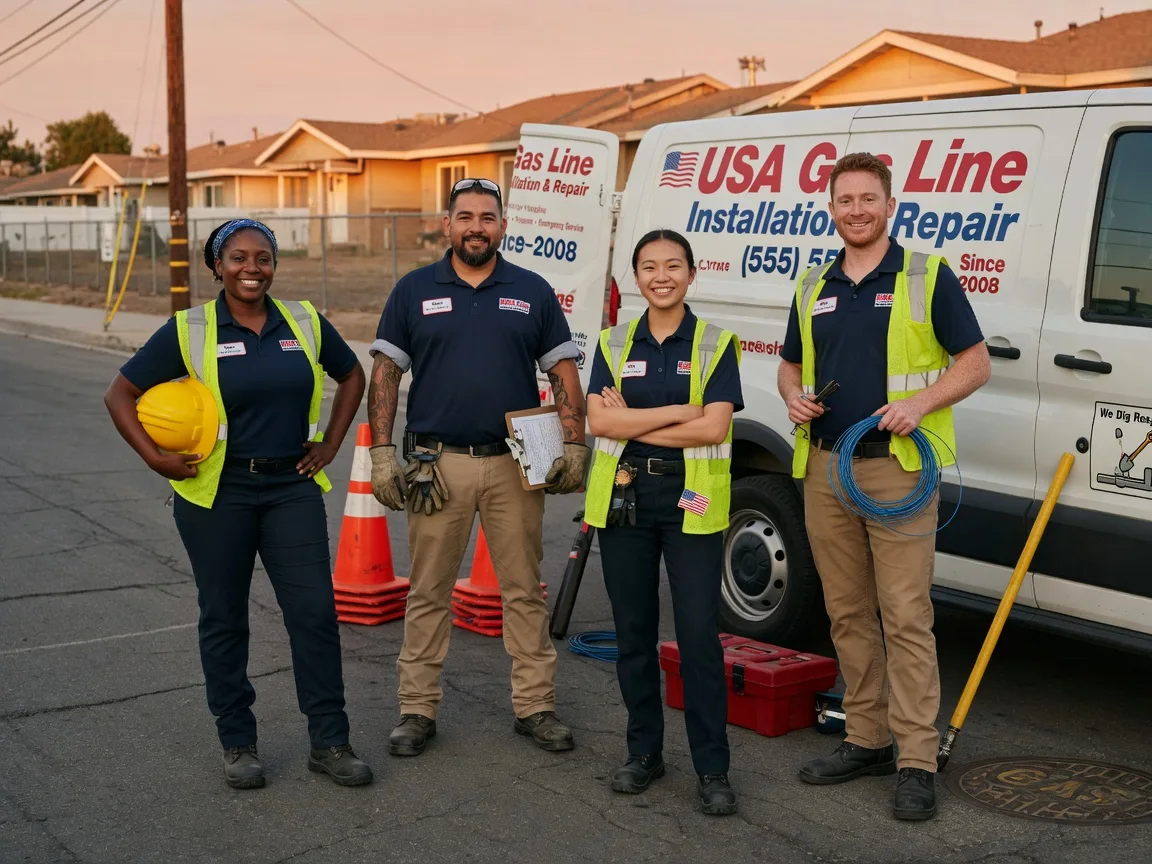 Gas Line Installation company in Oldtown, MD